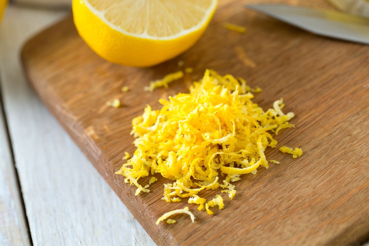 Lemon zest substitute