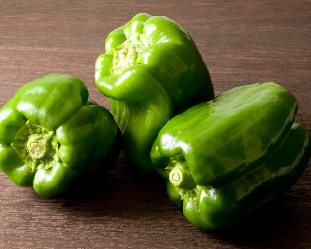 Green peppers