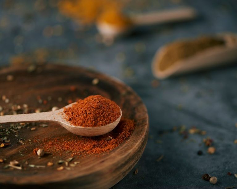 Red Curry Powder A Mix Of Thai Chiles And Other Spices