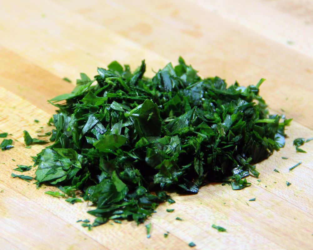 Chopped parsley